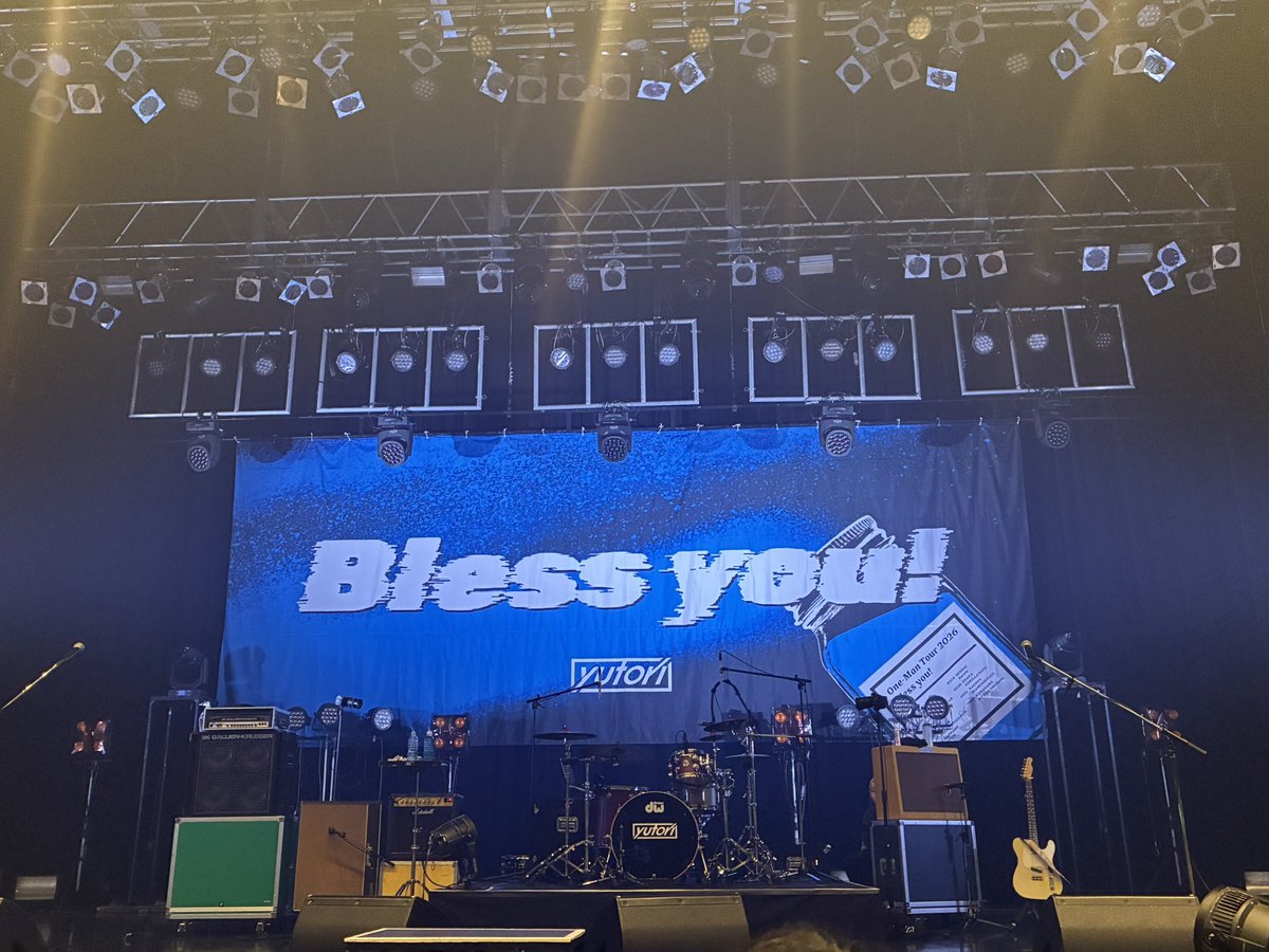 Kanodesika's tweet photo. 6/7 yutori ONEMAN TOUR 2026 "Bless you!"
📍KT Zepp Yokohama https://t.co/IELlWiF0Ge