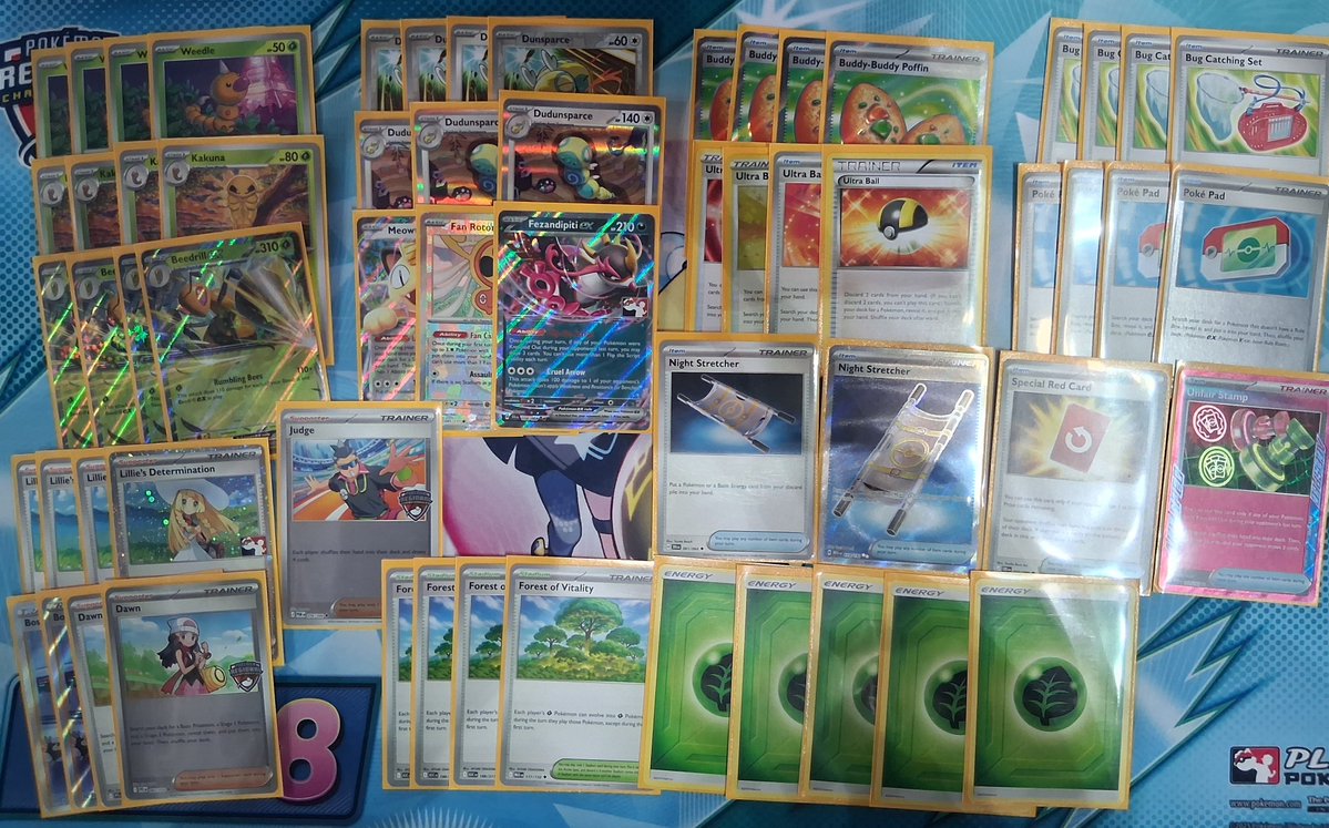 baningsta's tweet photo. 58/2033, 9-3-1 in turin with 🐝🐝🐝🐝. Needed t64 for worlds, so going to san fransisco.

List is @LeBui18 60 - colress for a judge, and overall I got more value from judge than I would have it is was a colress.

One of the losses was easily avoidable but I got a dpl game 3. https://t.co/dmFbYpJlBV