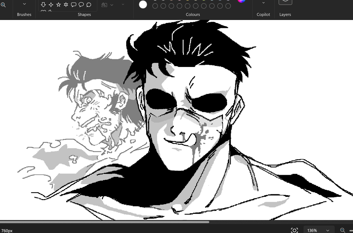 PROZACBLASTER's tweet photo. I should be working but I keep getting distracted with side quests #invincible https://t.co/tfJzpFTf28