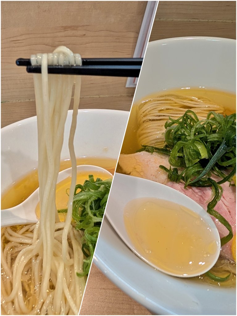 mhmii0415's tweet photo. ＊白醤油そば
＊鶏搾りつけ麺
２軒目は「七色の落書き」🌈
色々食べたいなか白醤油チョイス🍜
透き通る綺麗なスープと
盛り付けが素敵😍
とっても美味しいし✨️
つけ麺も濃厚な鶏のダイレクトな味
力強いツルツル麺が最高💕
ご馳走さまでした🎶
#七色の落書き #野木 #ラーメン #食いしん坊と一緒 https://t.co/olAnbAtkyu