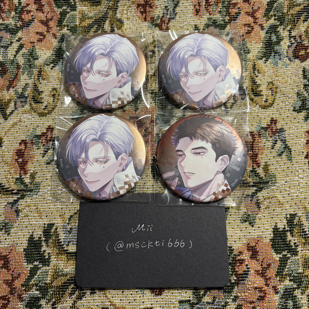 msckti666's tweet photo. 《 交換 》ブレマイ 2nd Anniversary 2周年 缶バッジ 缶バ

譲：新開白 1 ☆祠堂白3

求：立科 白

☆は無印同数含む交換最優先。
池袋手渡し＞郵送（プロカあります。）
お心当たりある方お声掛け下さい◎ https://t.co/BiDwUEEYUy