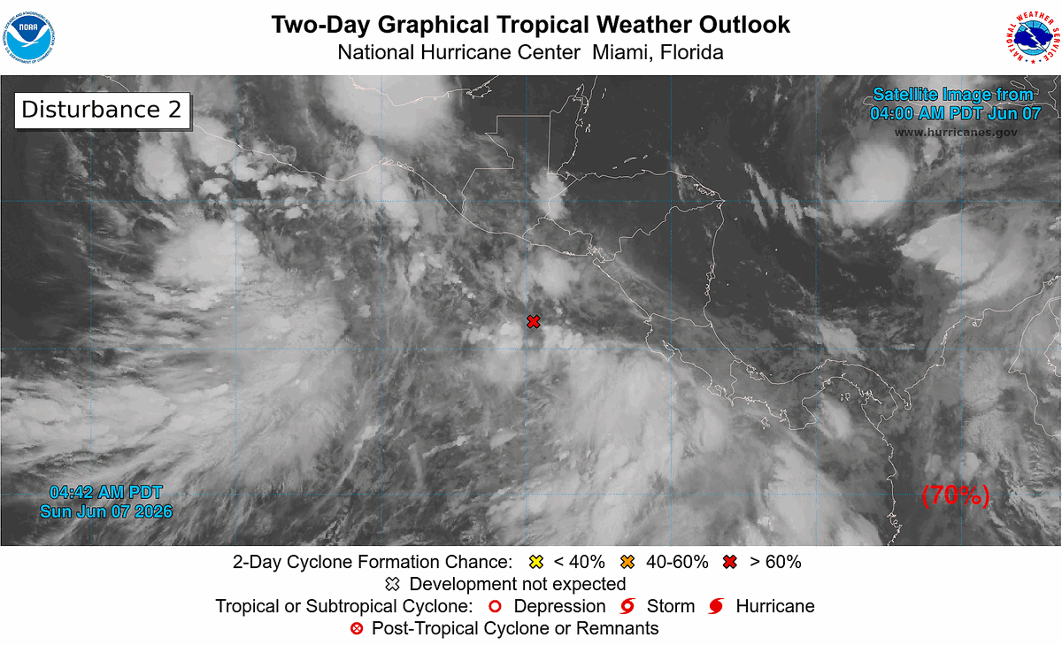 CycloforumsPR's tweet photo. [Perspectiva Tropical Pacifico Oriental 5 AM]
El Invest 91E al sur de Acapulco, Mexico aumenta la probabilidad de ser Depresión Tropical a 90% y puede serlo más tarde hoy. Los Intereses en la costa sur de Mexico deben estar atentos.

El Invest 92E se mantiene en 70% la probabilidad de ser Depresión Tropical en 1-2 dias. Los intereses en Costa Rica, Nicaragua, Honduras El Salvador y el sureste de Mexico por Chiapas deben estar atentos a como progresa este sistema.
LMR
@ChiapasMeteo @AlertaGt502 @Sismoalertamex
@esereno @donderisja @MeteoroTamps 
@MeteoJalMX @primitivojc47 @WeatherRD
@Sinaproc_Panama @stmsin @DavidPalaciosD
@poketiempo_mx @AlertaChiapas @pcivilchiapas 
@JosCamA3