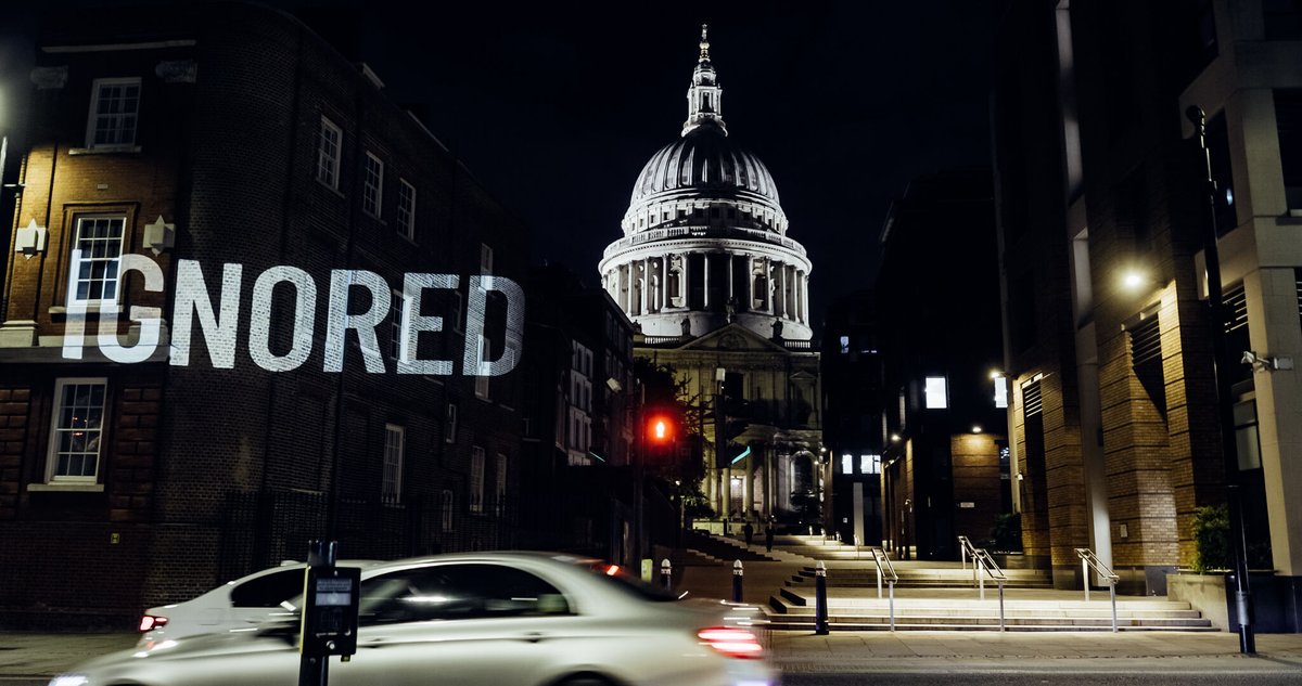 MEActNetUK's tweet photo. Karen Gordon bravely took part in our video that lit up London for the very severely ill and now she needs your help. https://t.co/CEMnGa82b8