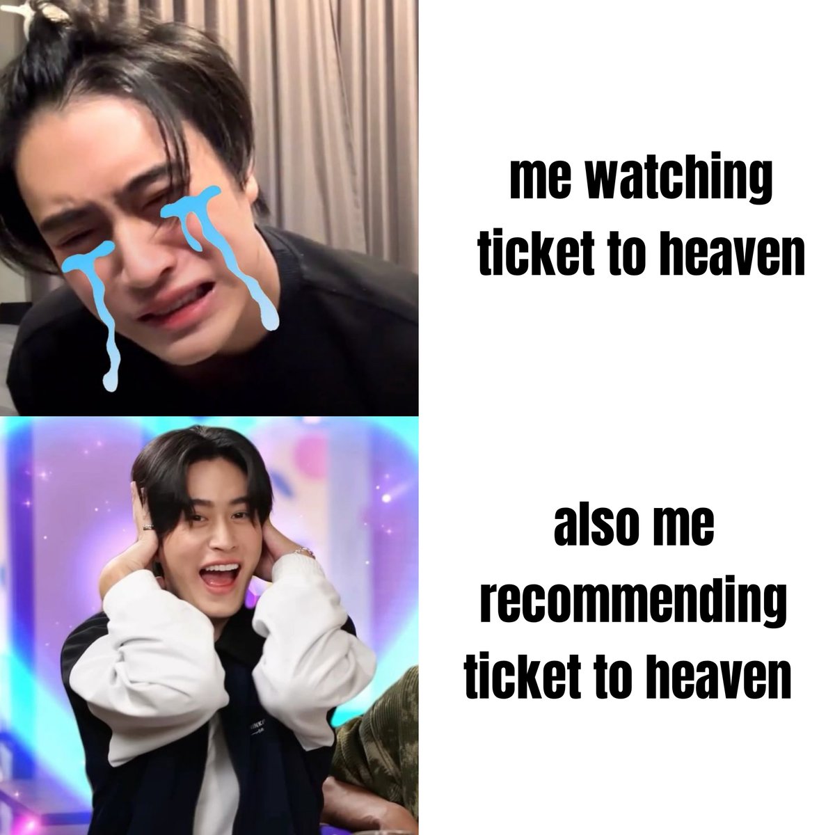gemy_foty's tweet photo. me saying all beautiful words while promoting but barely said a word while watching 🧍🏻

#TicketToHeaven
#GeminiFourth #เจมีไนน์โฟร์ท 
#Gemini_NT #Fourthnattawat https://t.co/roTn9ISy8N