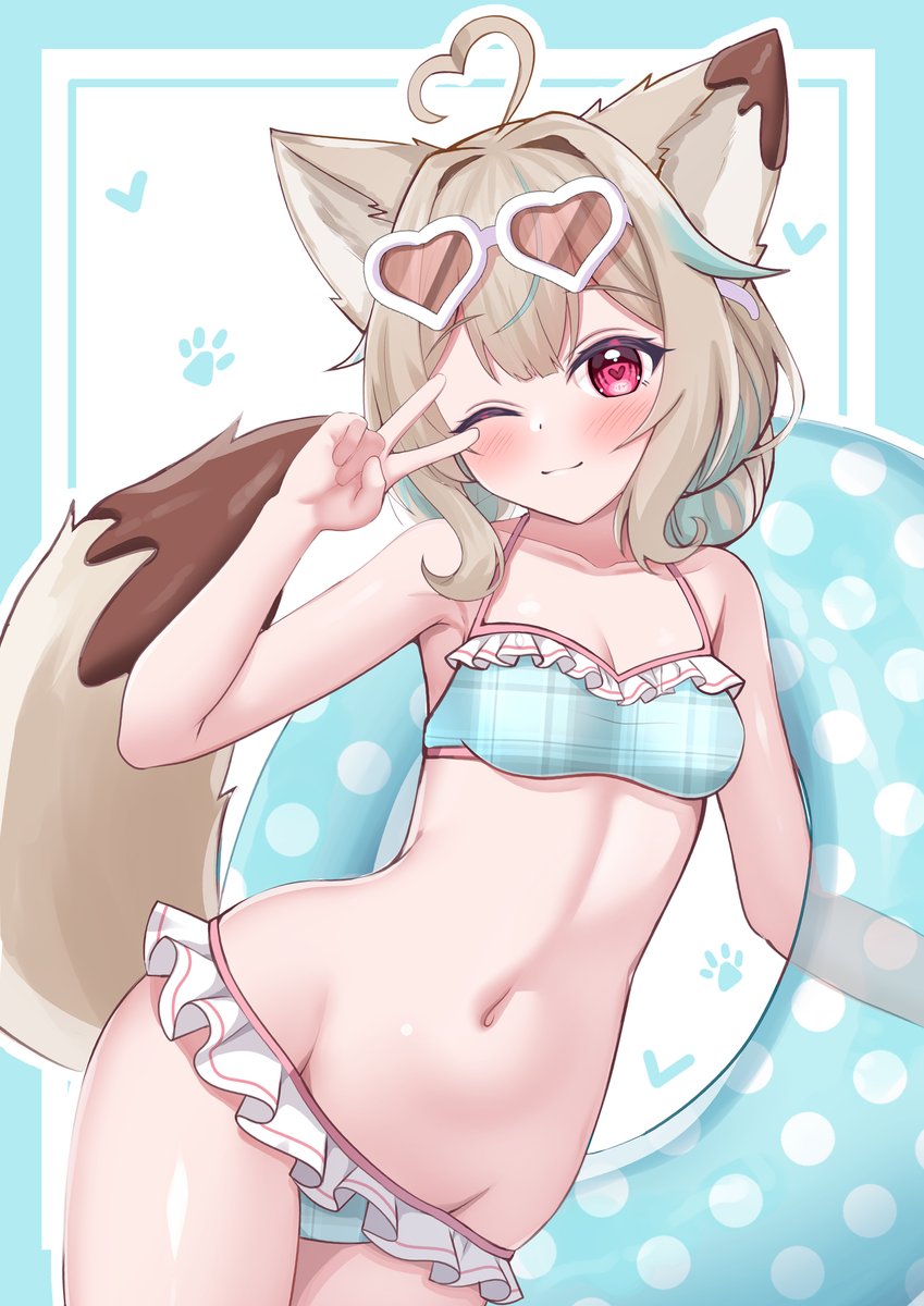 Yuki_yuduki's tweet photo. 水着このちゃん　#ミリ創作 #このみすけっち https://t.co/46rJ7i8E8z