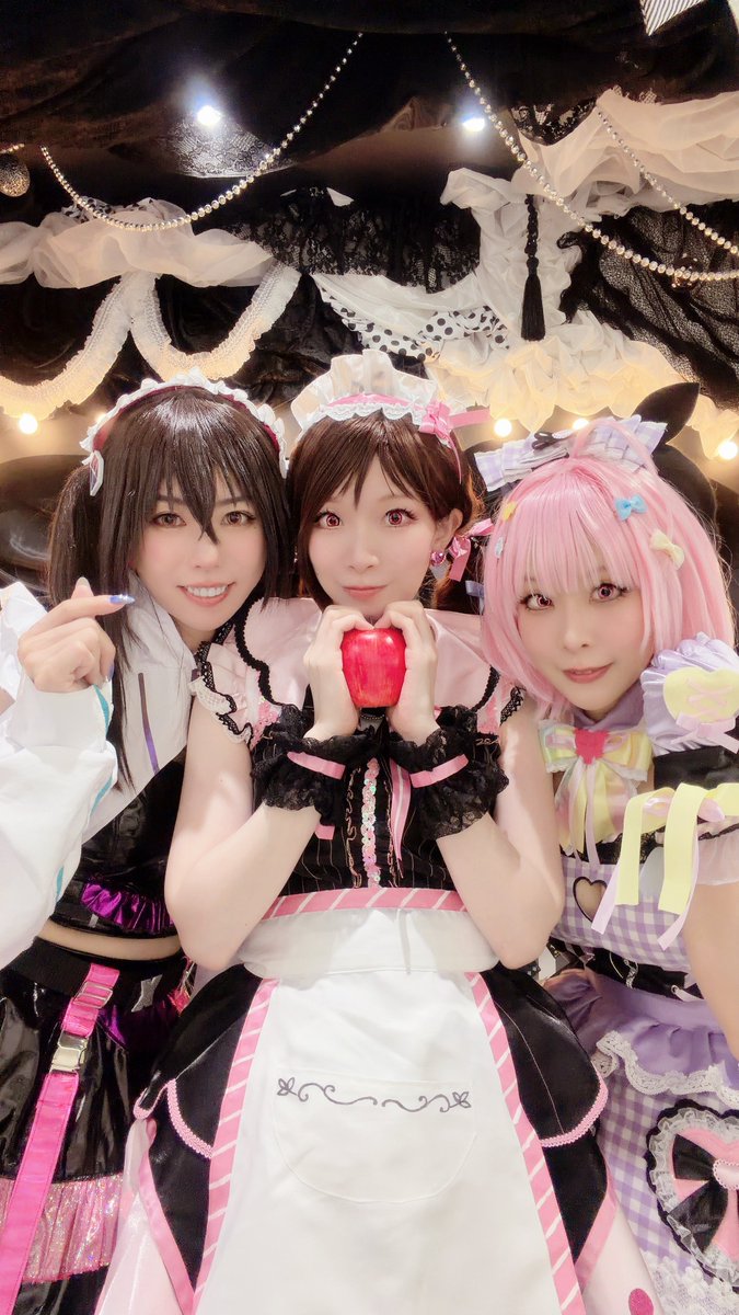 mkn_3's tweet photo. ゆにくすもした🥰
3人ユニットが出来る喜び✨✨✨ https://t.co/fjSfMjKXEL