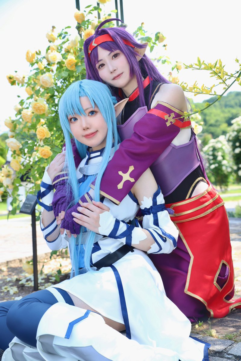 k9_jfp's tweet photo. 【Cosplay/コスプレ】

ソードアート・オンライン

《マザーズ・ロザリオ》

アスナ 和葉
ユウキ 沙夜之（@sayun7k ）

photo けんたそ(@kenta7716 ) https://t.co/DOpi0BKVgd
