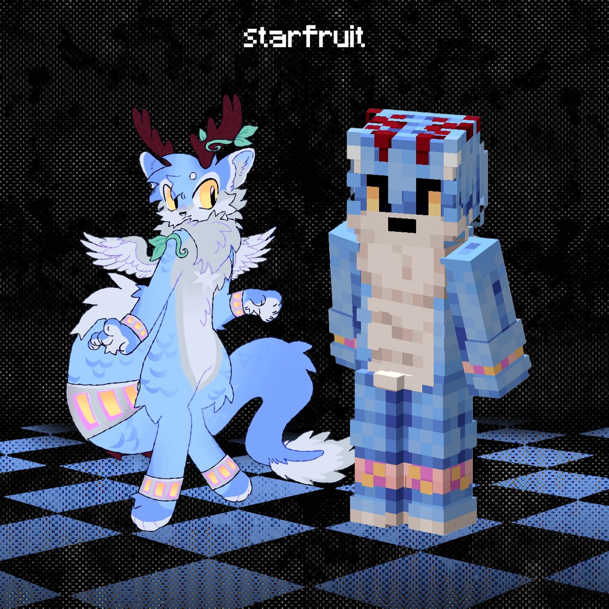 starfruitmc_'s tweet photo. #VGen Skin Commission for
@flimeyy

#VGenComm #minecraftskin #furryart https://t.co/7Fw8mEG2du