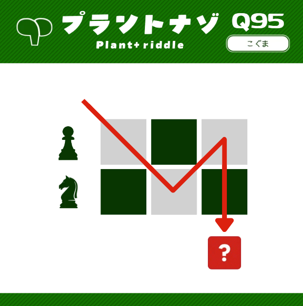 plantplus_nazo's tweet photo. プラントナゾ Q95
「ゲーム」作：こぐま
#プラントナゾ #謎解き https://t.co/8BtOXQLs2c