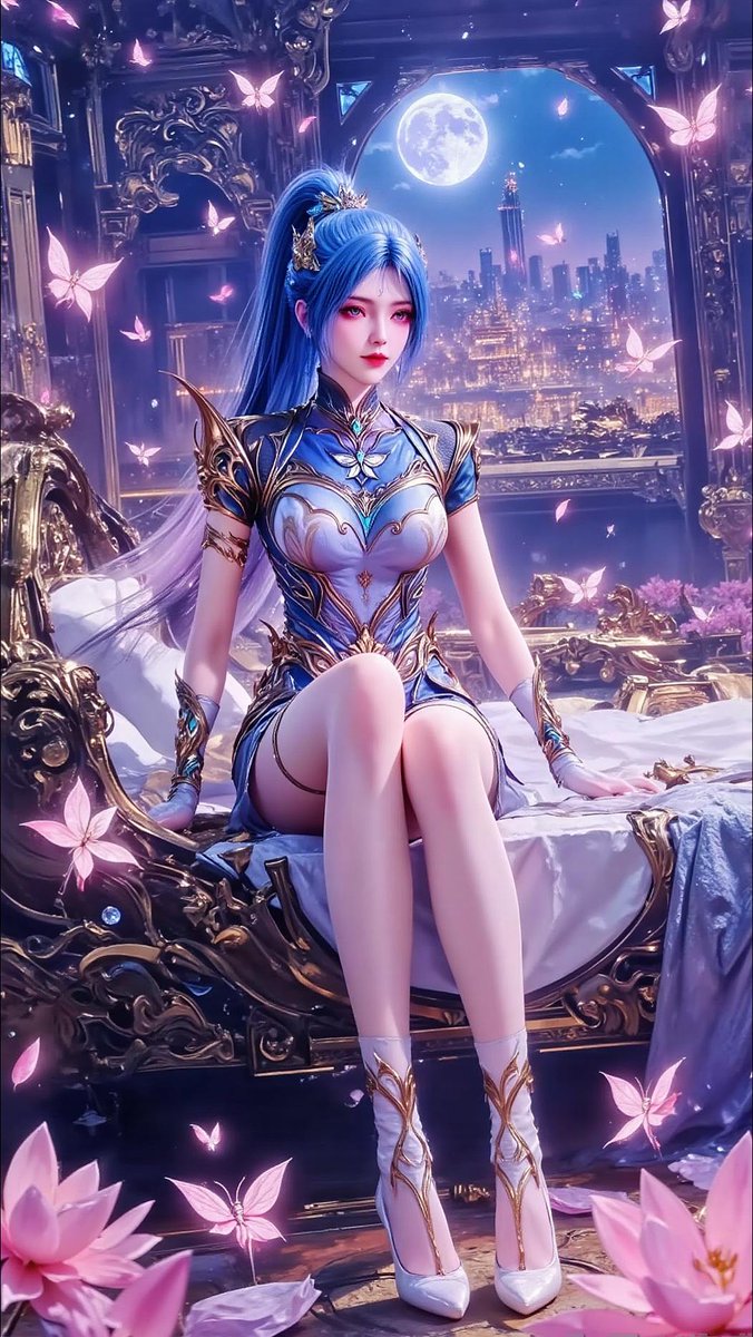 AIAH808's tweet photo. 绝世唐门 王冬儿
美艳绝伦的国漫女神，气质高华又柔媚，像盛开在画卷最深处的惊艳之花。
#AI绘画 #国漫 #国漫女神 https://t.co/W9WoXzcYoN