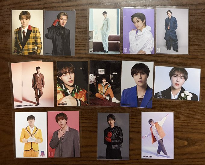 wwahvs's tweet photo. BUDDiiS 生写真 エビライ 運動会 交換 買取

【譲】画像
集合 SHOOT FUMIYA SEIYA FUMINORI TAKUYA YUMA KEVIN HARUKI SHOW

【求】
・ツリーのFUMINORI 集合の生写真
・超特急 ハル 関連
・買取

郵送希望(2:2〜)

お気軽にお声がけください🙇‍♂️

#BUDDiiS譲 #BUDDiiS求 https://t.co/HWX4wLDZFA
