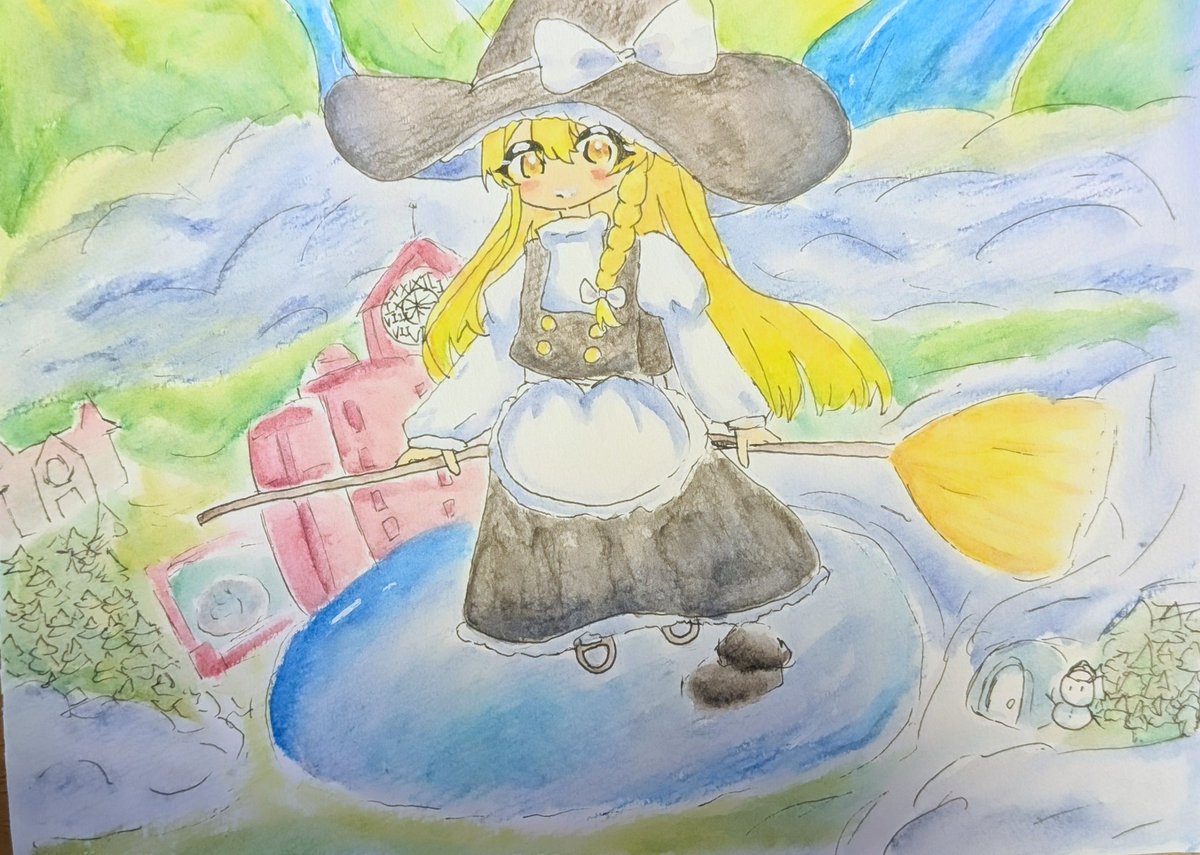 97dDi's tweet photo. おさんぽ
#霧雨魔理沙 https://t.co/por7d9lY9c