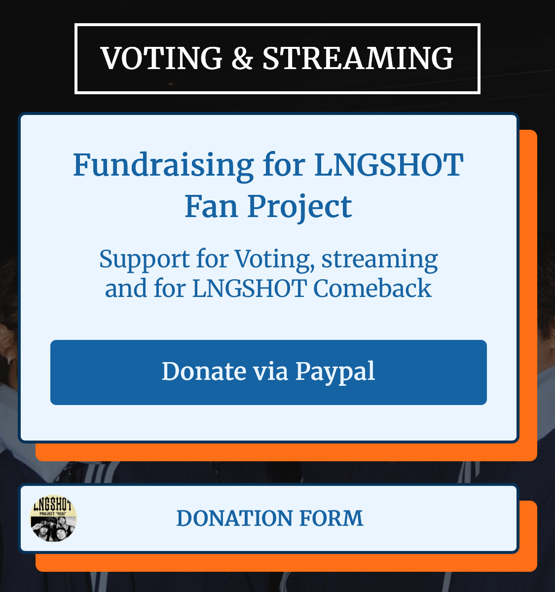 Shottiesss's tweet photo. I want to let you know that I worked with @LNGSHOTBASE4sho to create this Linkbio. I came up with the idea and i made it for them cuz I really want our fanbase to be well organized, stronger and I want SHOTTIES to win every future voting polls for LNGSHOT
🔗 https://t.co/TWxxBIoZhF

So please interact with the site, share it and consider donating so the voting team can mass-drop votes when needed. Every contribution helps and is greatly appreciated… 🙏😭💙✨