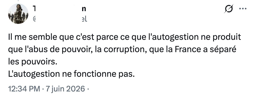 N_Hervieu's tweet photo. L'« autogestion » des magistrats dans leur propre discipline ? (🤡)

C'est le 2ème gros mensonge qui tourne en boucle.

Depuis la révision constitutionnelle de 2008, le @CSMagistrature comprend *autant* de magistrats que de non-magistrats pour la discipline.

Quel corporatisme... https://t.co/rKRDajNvjQ