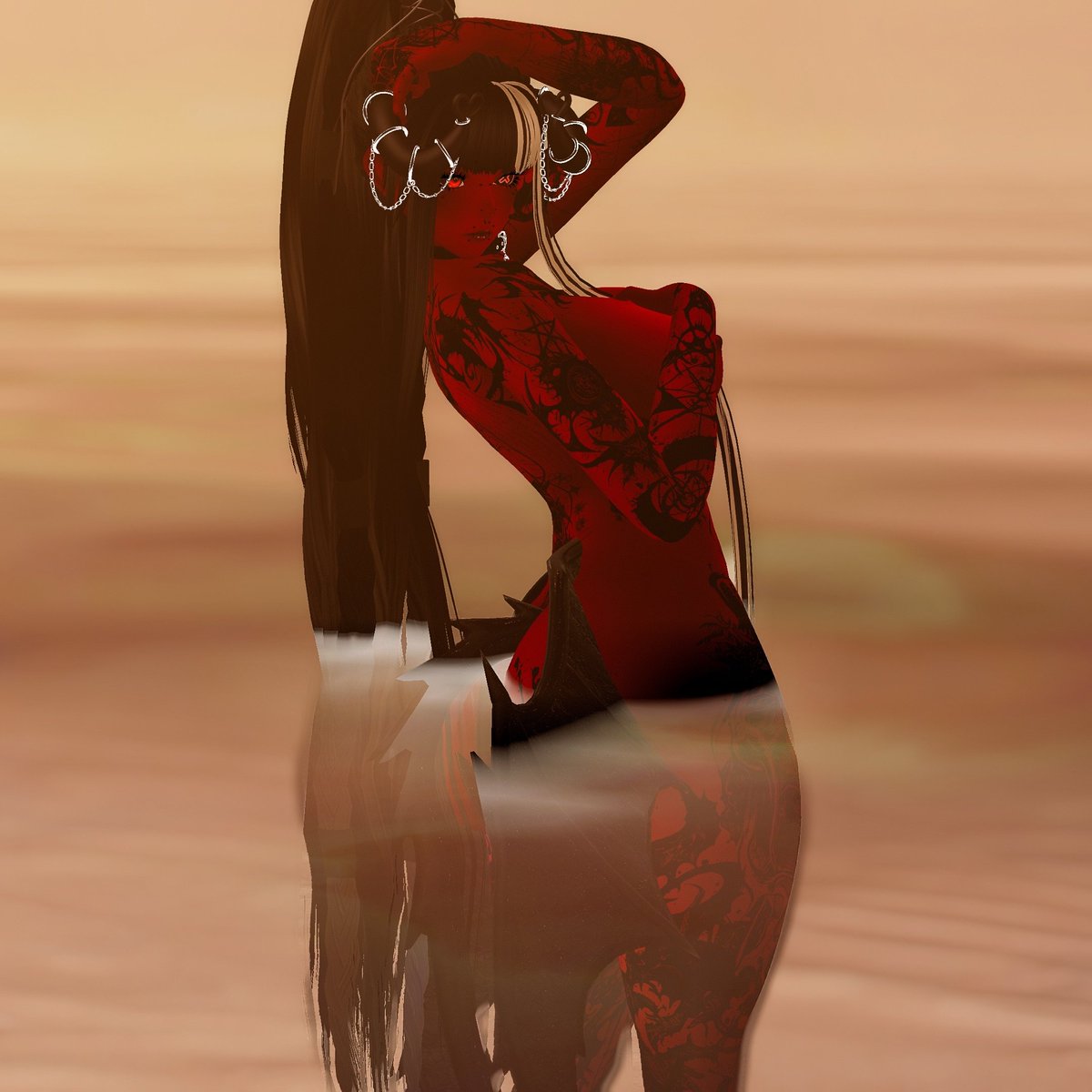 LewdCakeVR's tweet photo. Morning dip, care to join me? ~💋🌊 https://t.co/rQ7FT41dPX