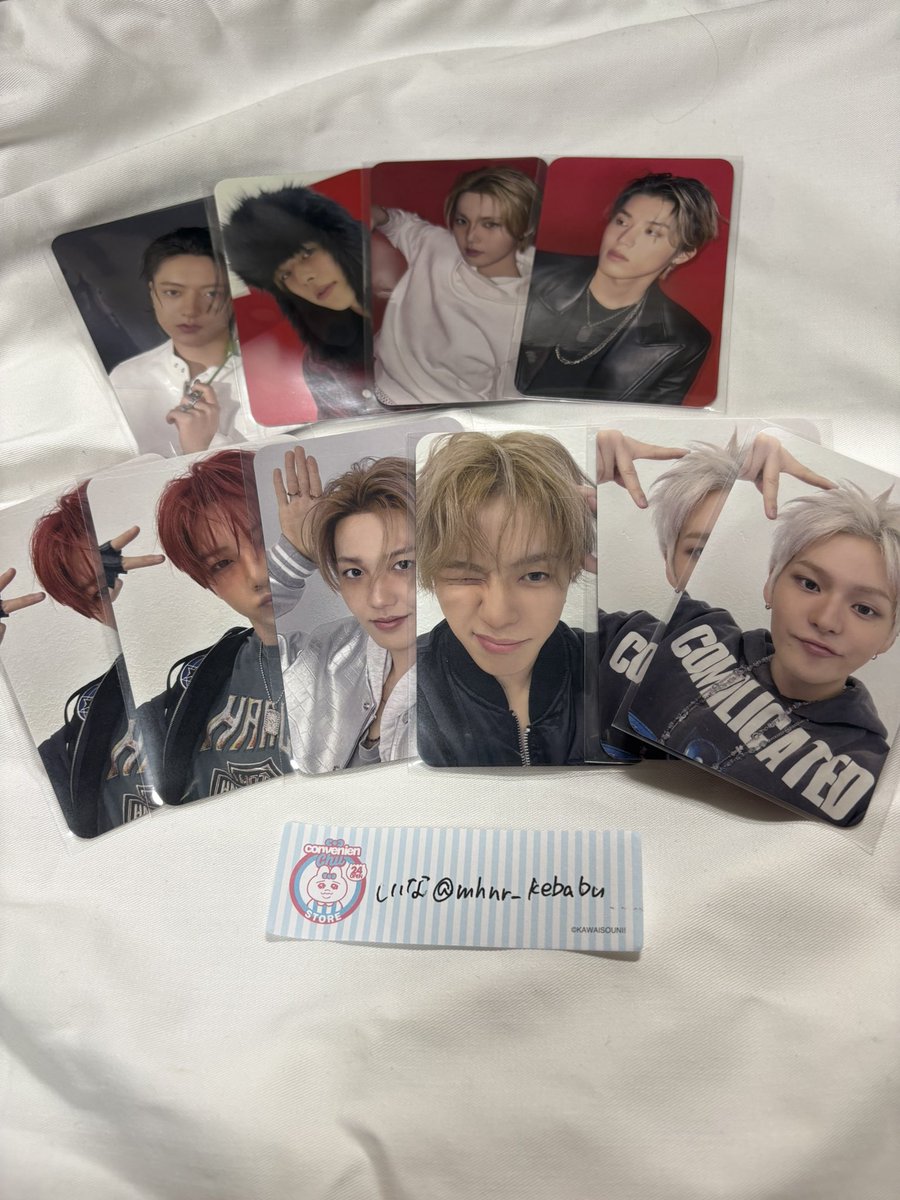 mhnr_kebabu's tweet photo. TREASURE 交換 NEW WEVトレカ POPUP ポップアップ特典 タワレコ特典

(譲)ハルト ジェヒョク ドヨン ジョンウ ジュンギュ ヨシ
(求) 異種 ジョンファン  または未使用シリアル

*今回のアルバムのPOPUP、タワレコ以外の特典を求めてます。
郵送のみ。お気軽にお声掛けください！ https://t.co/WfdWJPmXVG