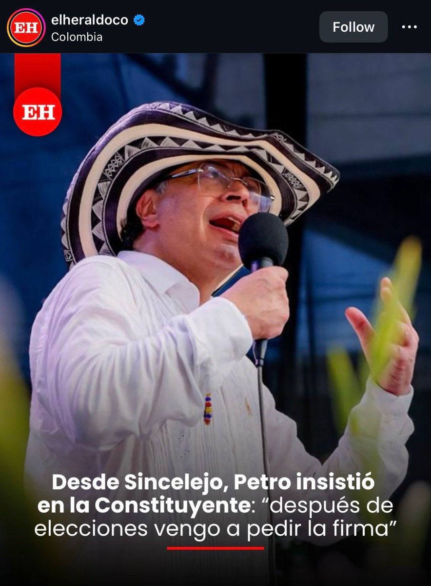 MariaFdaCabal's tweet photo. Dedicado a engañar a sus seguidores.

No sueñe Petro, su constituyente como usted son asuntos del pasado oscuro de Colombia. https://t.co/gw5ONhzhZ0