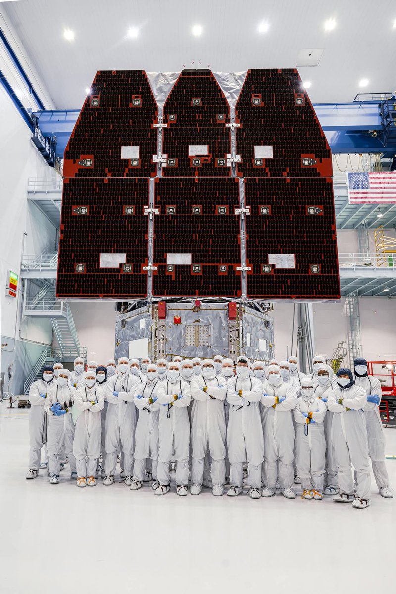 RH_SpaceFlights's tweet photo. 🚀 The Nancy Grace Roman Space Telescope is ahead of schedule: its launch will take place earlier than planned

NASA announced, that the launch of the infrared observatory on a Falcon Heavy is scheduled for August 30.

Read more:
https://t.co/yM4xKMgRMu

/// #RH #RocketHub #NASA https://t.co/Lroykb62nc