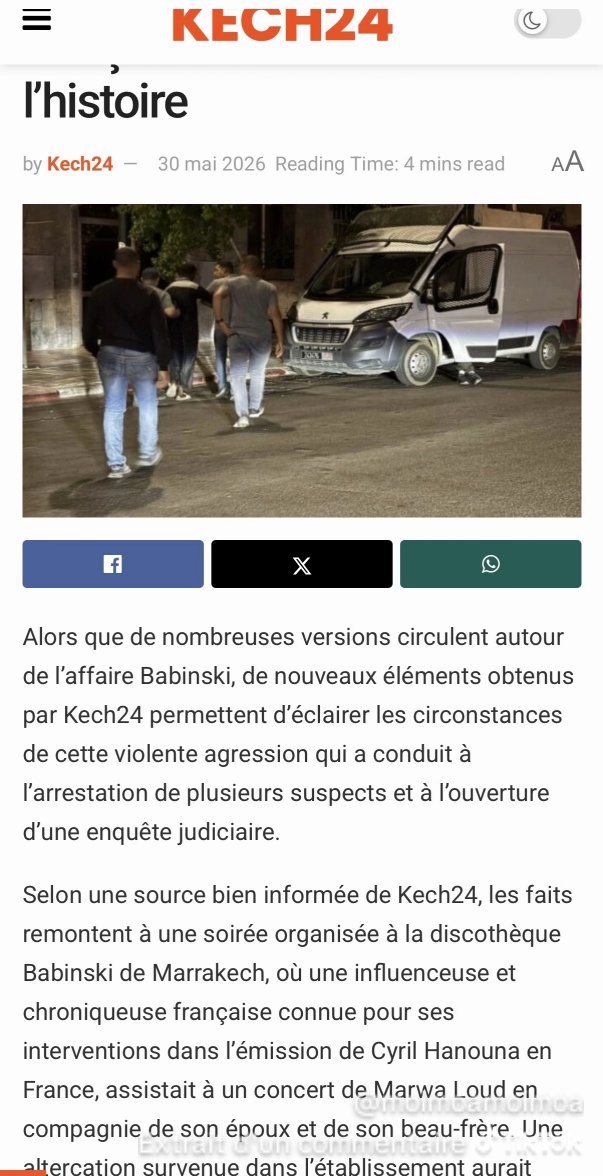 TIDIKELT111's tweet photo. Ou s'est produit L'incident impliquant Marwa Loud⁉️⁉️⁉️
🥁🥁🥁...
Au #Babinski Marrakech 🎉🎊‼️
On vous avait prévenu que ce chancre purulent serait le GroundZero de la racaille ethnique de France et de Navarre‼️
#Maroc https://t.co/kaidsBQQJf