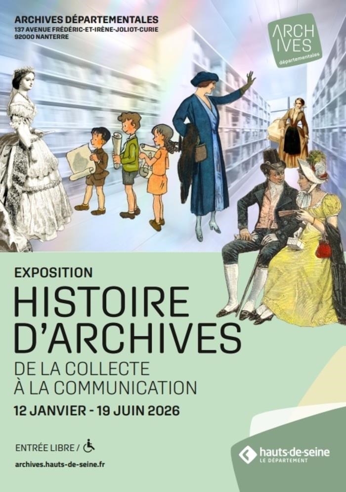 Prefet92's tweet photo. Encore quelques jours pour profiter de l'exposition des Archives départementales des #HautsdeSeine! 

Une immersion unique dans la préservation de la mémoire collective :
👉Les métiers et missions des archivistes
👉Les coulisses de la collecte et de la conservation
👉Des documents rares récemment intégrés aux collections

Exposition à découvrir jusqu’au 19 juin 2026.

➕ infos : https://t.co/GNW4bJxOq5