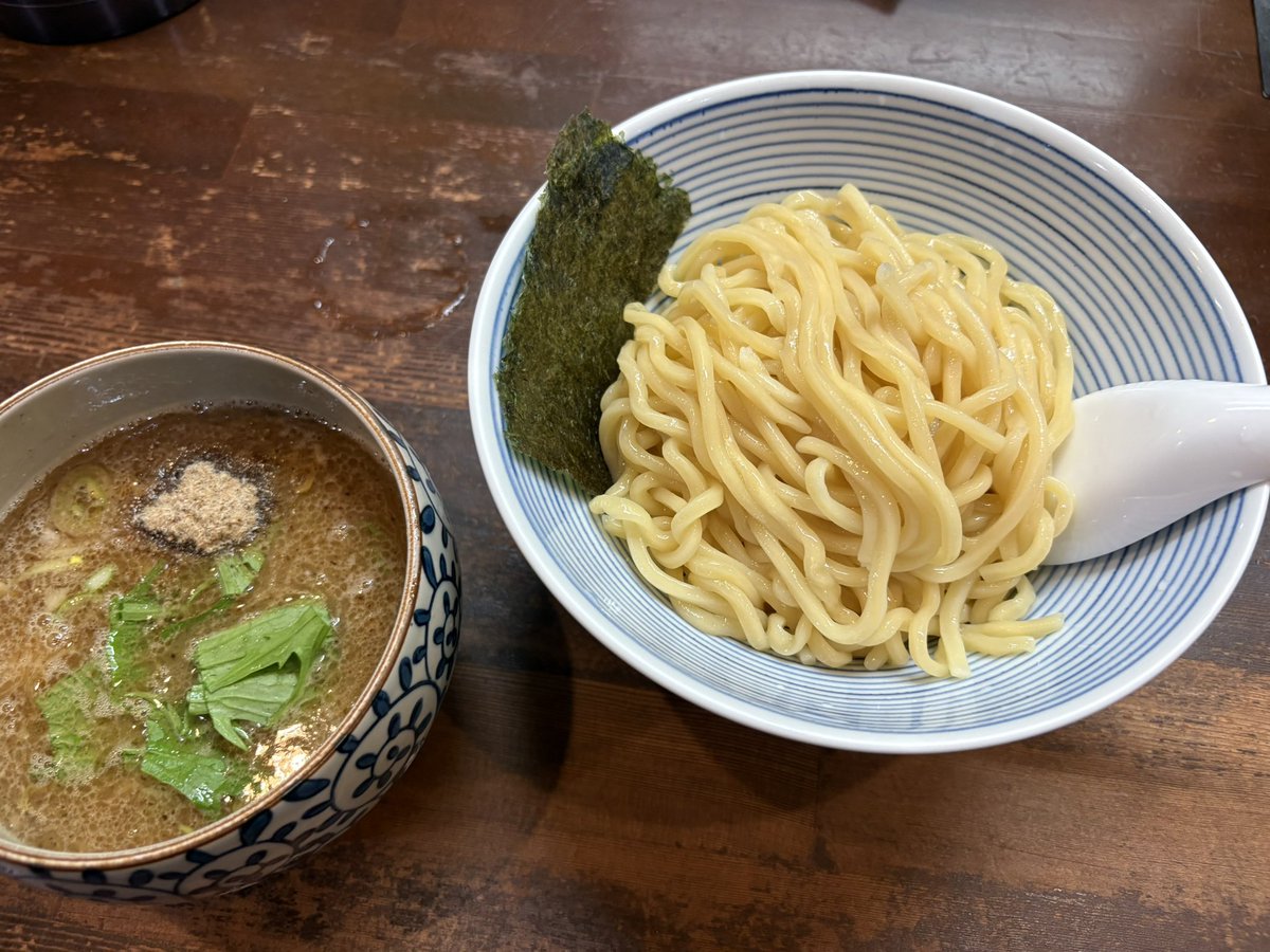ryu7m's tweet photo. 阿佐ヶ谷のめんさいぼう五郎左で、つけそば。 https://t.co/UuuIEFlKxE