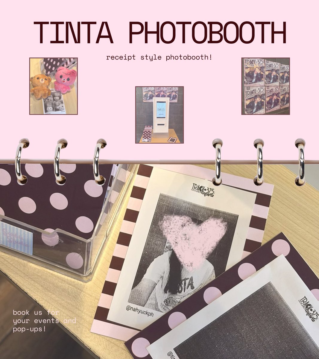 tintaphotobooth's tweet photo. a few snaps from our time with @nahyuckph thank you for having tinta photobooth at your event! ★

book us for your next event 💌💬
rates &amp; details: https://t.co/u3KGuDkxtQ https://t.co/XBjc3p9cNc