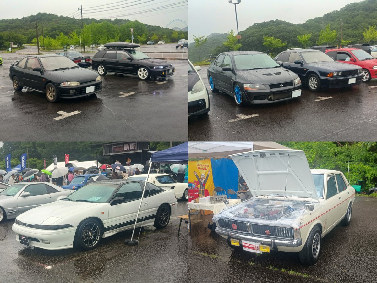 E35A_MC25's tweet photo. NostalogicDayout
三菱率高めでめちゃくちゃ見応えあった！撮り忘れたけどパジェロイオ、コルト、デリバリワゴン、U11Tミニキャブ、キャンターもいた
車だけ知っててお会いできてなかった方ともお話できて楽しかったです！ https://t.co/ve5ZqSOCmy