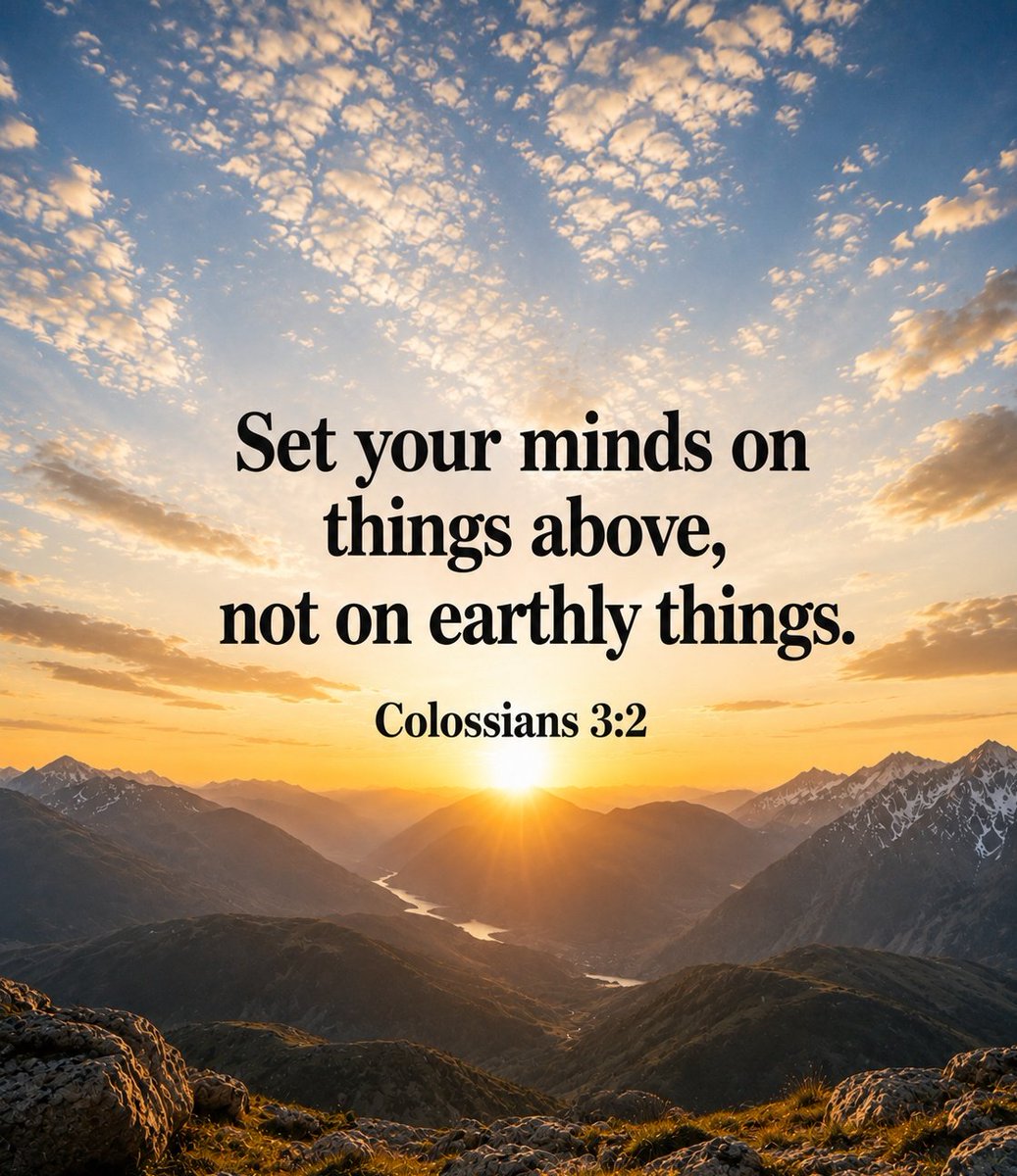 The__Bible7's tweet photo. Colossians 3:2 https://t.co/PfPevByy4R