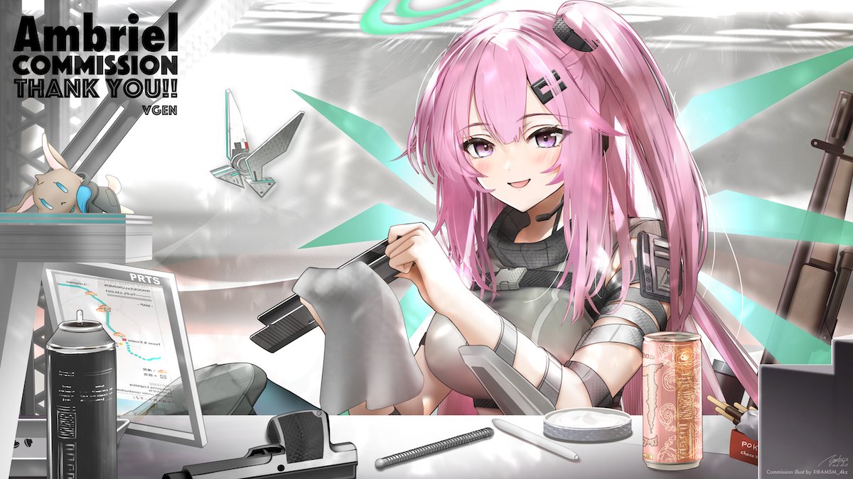 AMSM_4kz's tweet photo. Commission Thank you!! (ᐙ三ᐕ)
アンブリエル / アークナイツ https://t.co/NsmWzKERU4