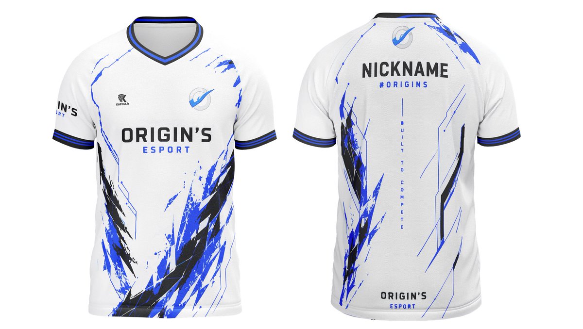 ORIGINSSPORT's tweet photo. Nous sommes fiers de vous présenter les futurs couleurs et maillots de notre équipe Origins 💙🤍

Vous validez la DA ? 😍

Pour nous rejoindre ça se passe ici 👉 : https://t.co/3pAPBPJVDH https://t.co/le7mxiepP3