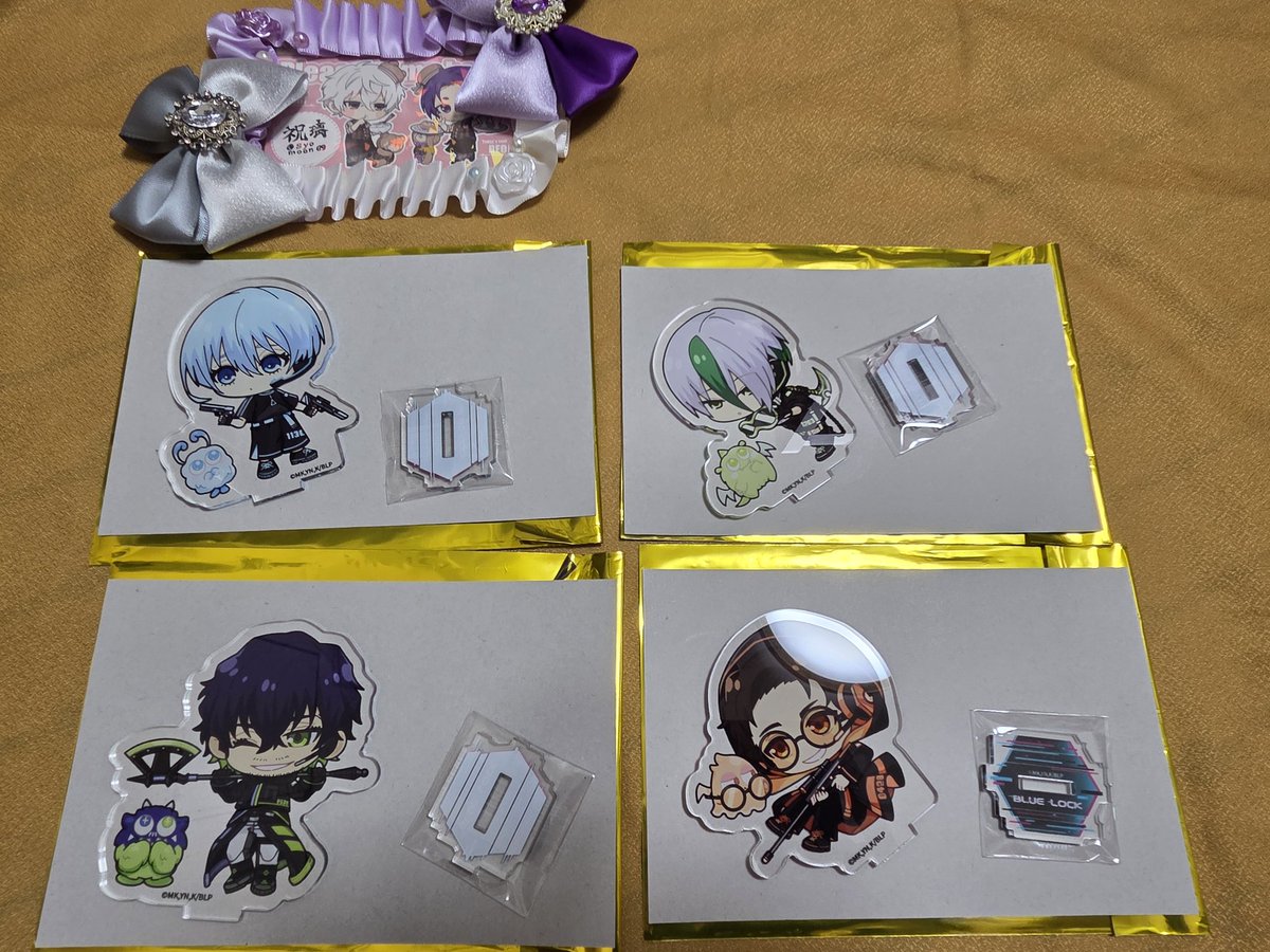 syomoon69's tweet photo. 【 交換 譲渡 】
ブルーロック ブルロ
ファボテリア FavoteriA Ouchi de アクリルスタンド アクスタ
Virtual Battle モンスター バトル チル ver.
譲
雪宮 乙夜 氷織 愛空
求
凪
定価+送料
※譲渡:キャラ毎 https://t.co/n2nwHRXvVM