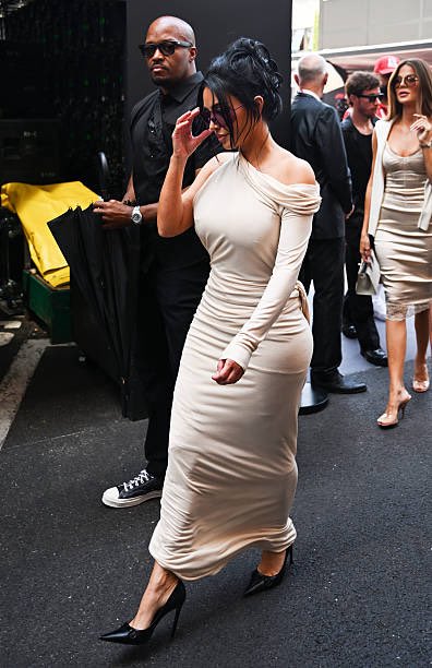 f1_naija's tweet photo. 📸: Kim Kardashian arrives at the paddock ahead of the Monaco Grand Prix 🇲🇨 

#F1 #MonacoGP https://t.co/GeWLAKnjWa
