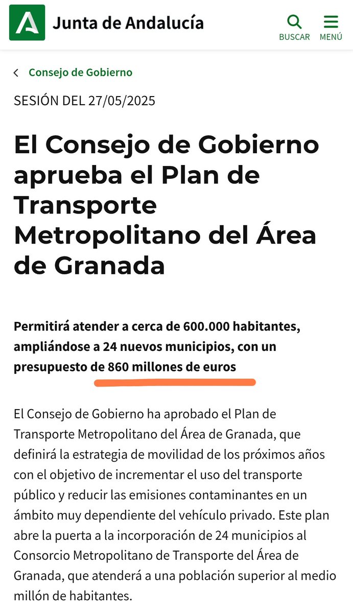 Tranvia_Cordoba's tweet photo. 🚊🚍 Os recordamos la comparativa de inversión hecha por @FomentoAND en transporte y movilidad metropolitana entre Córdoba y Granada. 

Entendemos que Granada tiene más población en el AM, pero no justifica la paupérrima partida que recibe nuestra capital y provincia.

Córdoba sigue a la cola en inversiones de transporte y movilidad por parte de la @AndaluciaJunta.