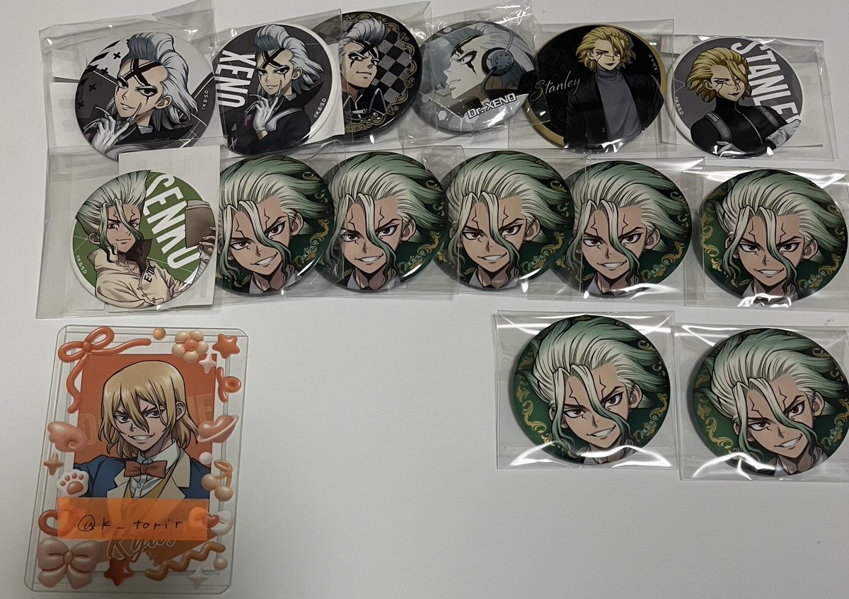 k_torir's tweet photo. 【Dr.STONE ドクスト ドクターストーン 交換 買取 譲渡】

求  龍水(固ツイ優先)   or  定価+送料

譲  画像の物   

※同異種も、交換検討しますので、お写真提示して頂けると助かります🙂‍↕️💞
※2枚目以降定価以下可能です

お気軽にお声がけください(.ˬ. )💭 https://t.co/AM8N97Y9kd