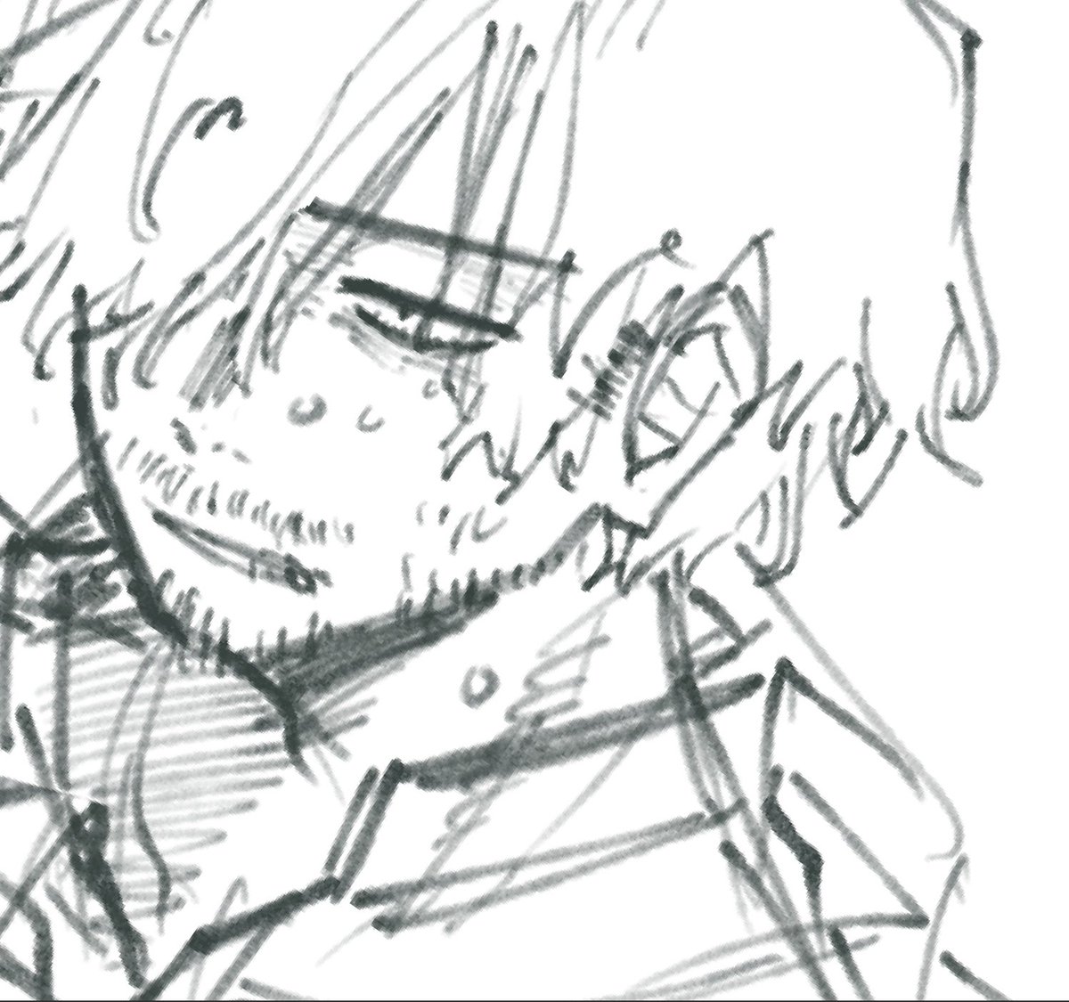 su1108na's tweet photo. 描きかけ https://t.co/JclcwQVLmf