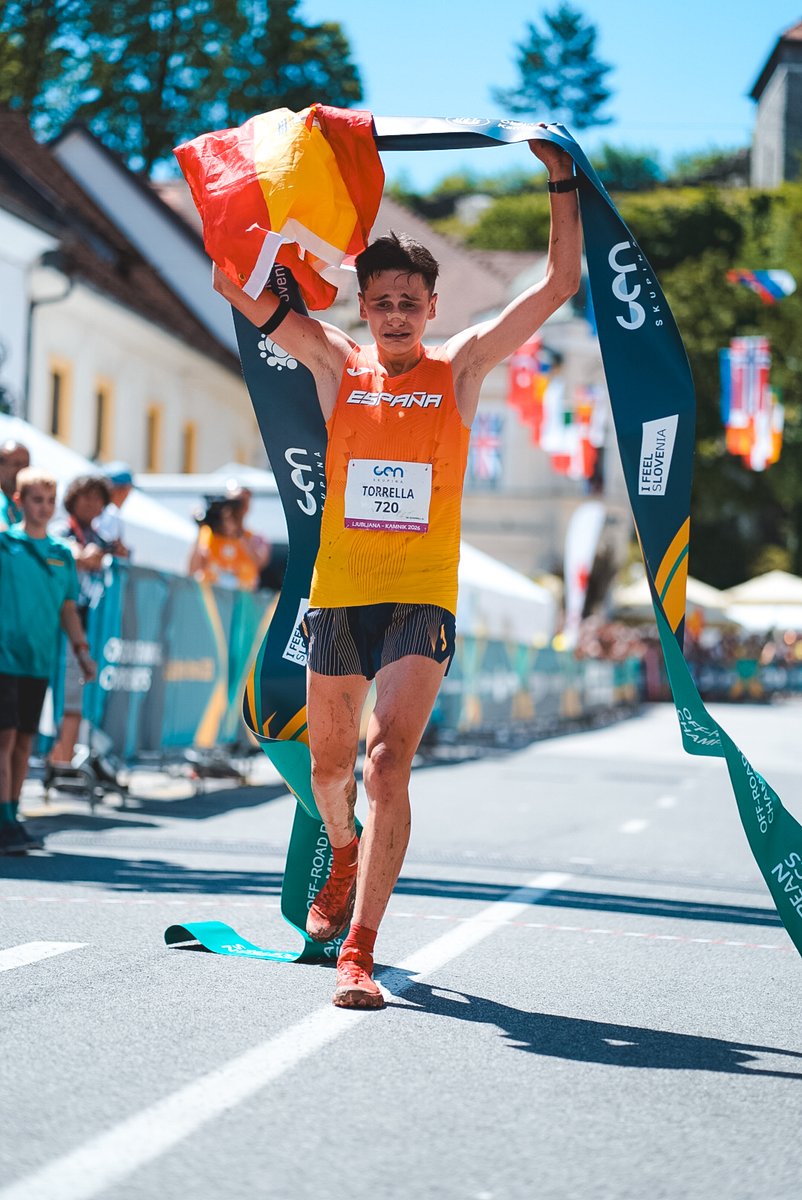atletismoRFEA's tweet photo. Jan Torrella lidera a  #EspañaAtletismo en el Europeo Off-Road

👉 El primer Campeón de Europa 🥇 de la historia
9⃣ medallas (3 individuales y 6 por equipos)
👉 La segunda mejor cosecha de la historia

CRÓNICA 🔗 https://t.co/fhhok8WJWK
📸 https://t.co/TjzKaO6RX2 (RFEA | José Miguel Muñoz)