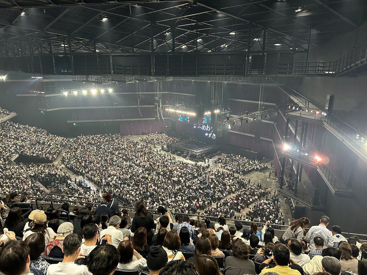 YZLOVEKI's tweet photo. 非常に良いライブでした
#ゆず #ゆず弾き語りアリーナツアー #ゆず心音 #Kアリーナ https://t.co/R1jiA268Ie