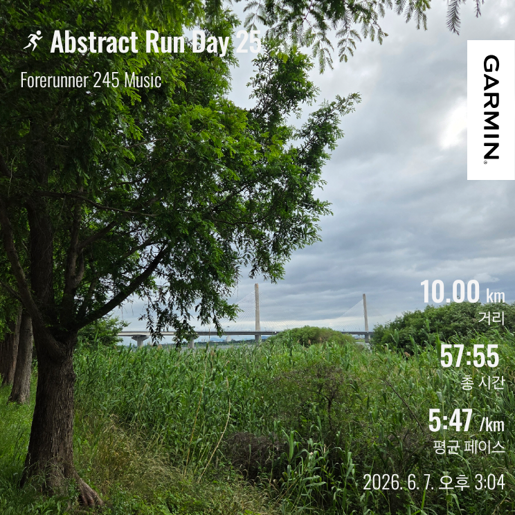 JangBrian2's tweet photo. Complete my 25th run with @AbstractChain !

Coin prices are not good these days! 
In times like these, I think the answer is to just live your daily life harder. 

Let’s work hard and exercise hard! https://t.co/wNRzMKgB8k