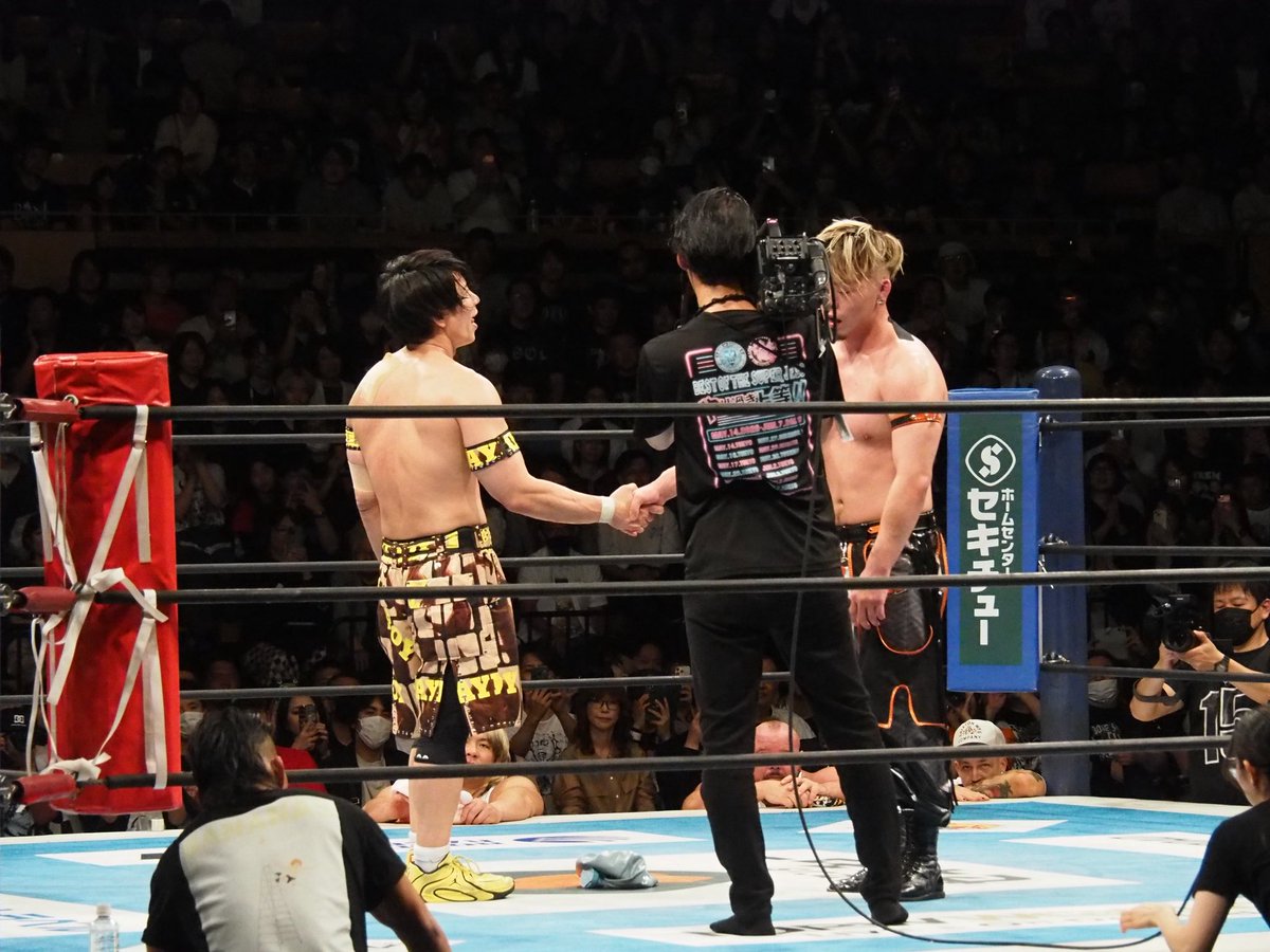 blau_rot713's tweet photo. 20260607 #新日本プロレス 大田区総合体育館
『極上のCHAOS』楽しませていただきました
優勝おめでとう!よかったね!
#BOSJ33 #BOSJFinal #YOH #DIRECTDRIVE
#いい風吹いてました https://t.co/tztsJcTLLO