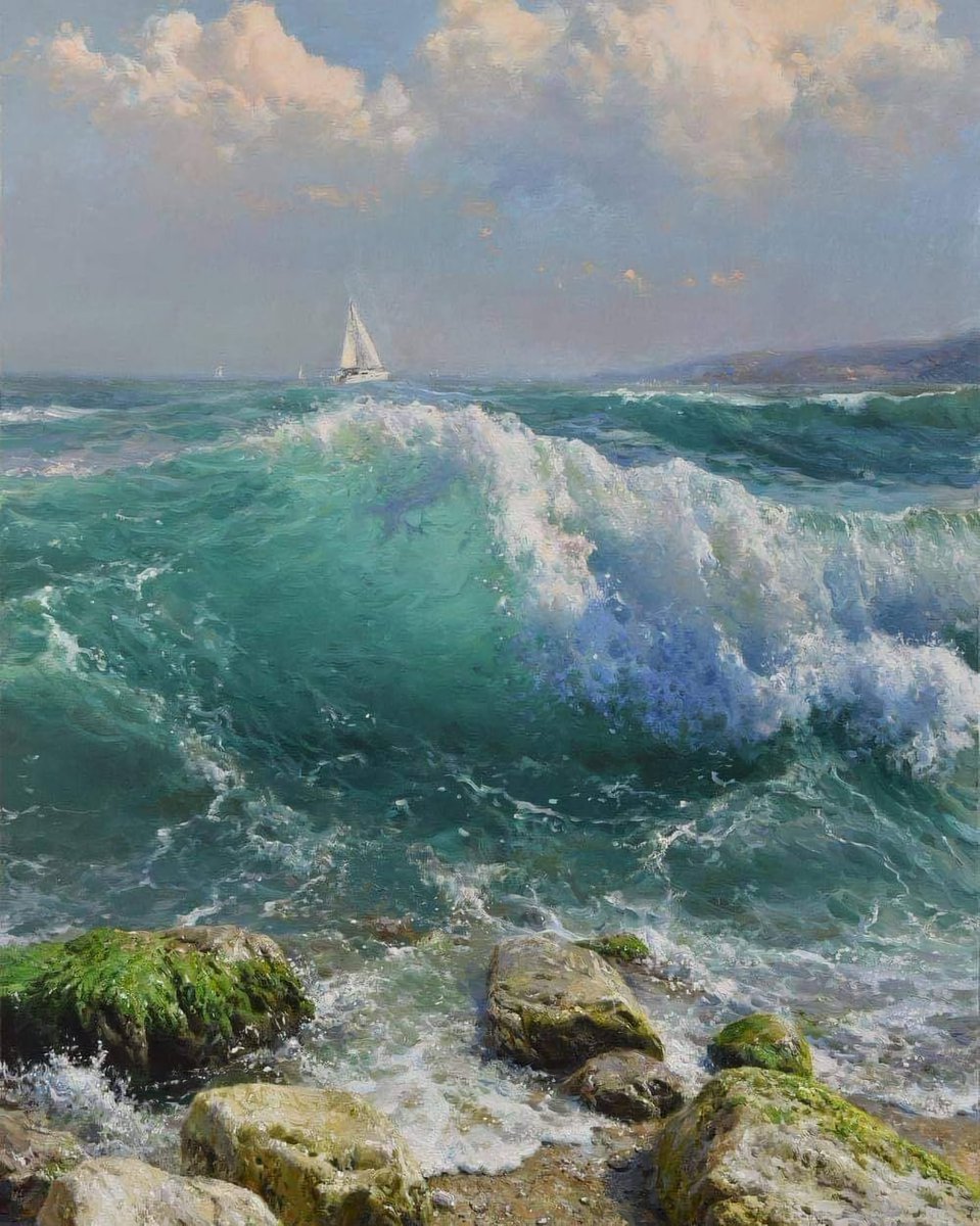 xmuse_'s tweet photo. Emerald Breeze by Vladimir Davydenko, 2021 https://t.co/Z8JekqTGI2