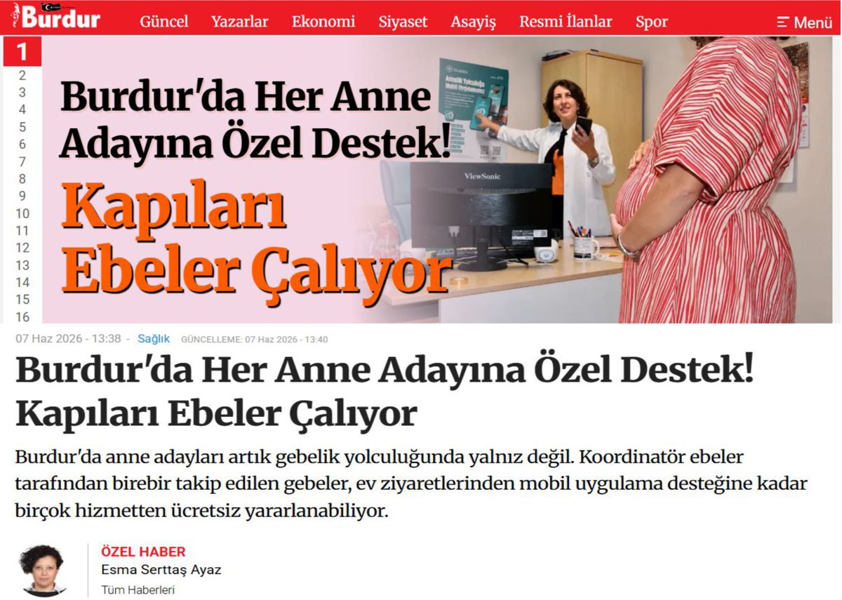 burdurism's tweet photo. Basında Biz

https://t.co/JyJVvr4A9h

@saglikbakanligi 
@sbsggm 
@halksagligigm 
@Burdurvalilik https://t.co/9my2FKAr9B