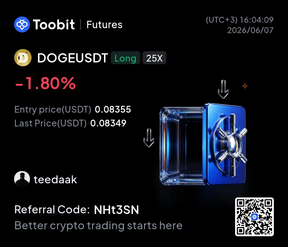 teedaak2's tweet photo. $DOGE Coin 📊
#LONG market 📈

@Trade_teedaak https://t.co/EmHZtngQ0n