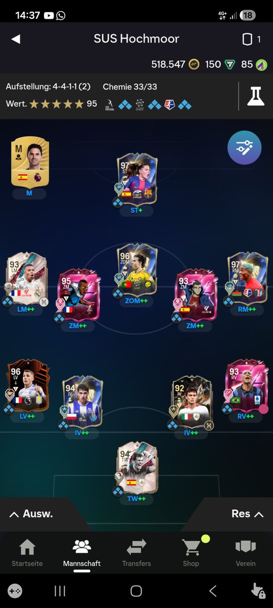 DickhoffVincent's tweet photo. @FUTBIN ##SquadSurgery https://t.co/65tbYXbYZ6