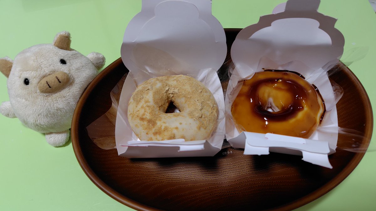 ton_chi_'s tweet photo. ミスドの「もっちゅりん」買えた！
初めて食べたけど、すごくもっちりしていて美味しかった！
今回、ストロベリーは売り切れてて食べれなかったから、また買いに行ってみようかな。 https://t.co/FPFM9zXdI8
