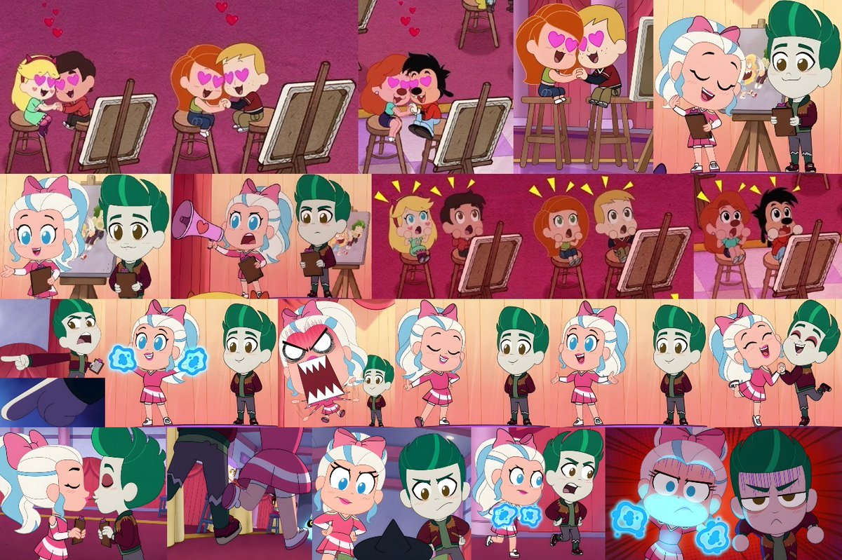 Jr_GKev_THLs_HQ's tweet photo. Recent #Chibiverse S4 E2, BUT ONLY #StarButterfly #HaileysBanks #ScottDenoga #Zeddison #KimRon and #Starco frames (BONUS: #Maxanne).❤️
DON'T fake that you're a couple HELEN AND SCRATCH.🤣👎
I already received SPECIAL PERMISSION beforehand.🤪
GET CANCELLED HATERS/LOSERS!😂
#SVTFOE https://t.co/P0zAPc6i1w