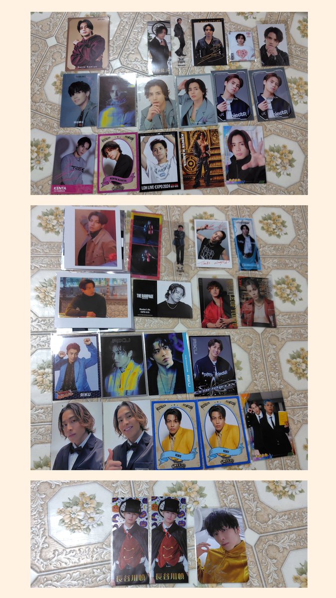 5clover13's tweet photo. [譲渡 買取]THE RAMPAGE ランペ グッズ

(譲)RIKU(陸) 神谷健太 山本彰吾 吉野北人 浦川翔平 藤原樹 長谷川慎 武知海青 鈴木昂秀
(求)買取

郵送のみ
メンバーごとまとめてになります。
グッズ整理の為、処分予定しておりますので
ご希望の方はご連絡ください。 https://t.co/V1jldLgJ2G