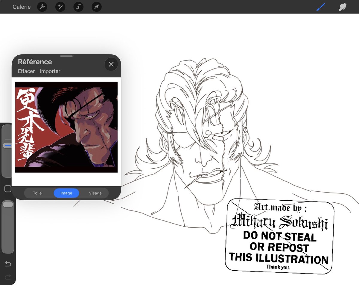 MiharuSokushi's tweet photo. [Don’t Bleach My First] [WIP] I don’t know where this drawing is going but I love him. 😩✨
#bleach #kenpachi #hightschoolwarfare #DBMF https://t.co/g7p1tZPyV8