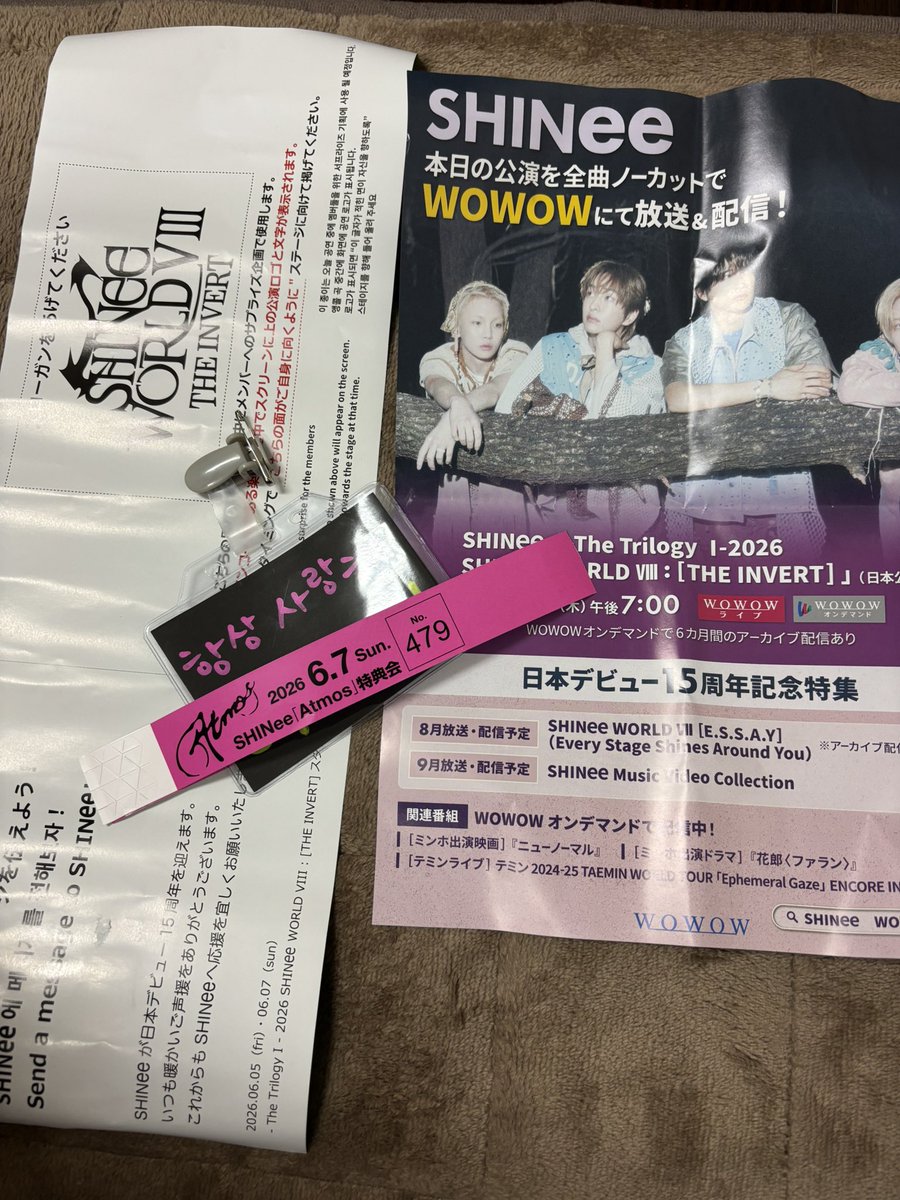 yone_asami's tweet photo. - The Trilogy I - 2026 SHINee W ORLD VIII : [THE INVERT]
2026年6月7日(日)ベルーナドーム
開場14:00 開演 16:00 https://t.co/GmxQ5LXgN6