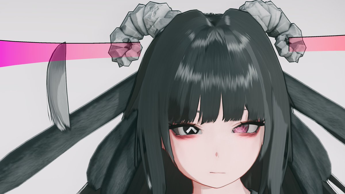 roki_roki_san's tweet photo. 角度変えて横向きで誤魔化せばメッシュつくれるじゃんね https://t.co/fVB37niCGs
