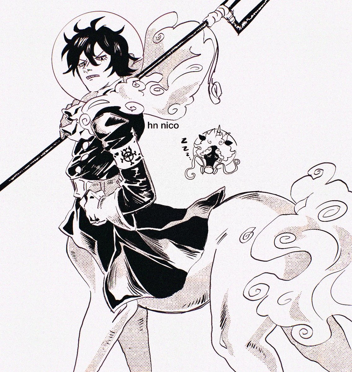 slug2thecore's tweet photo. キリンガム #ONEPIECE https://t.co/2dKZYnpXge